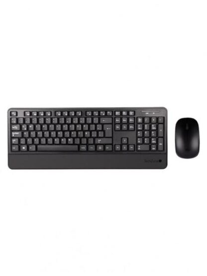 KIT DE TECLADO Y MOUSE TECHZONE TZCOMBINA07 RF INALAMBRICO USB NEGRO (ESPANOL)