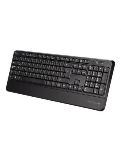 KIT DE TECLADO Y MOUSE TECHZONE TZCOMBINA07 RF INALAMBRICO USB NEGRO (ESPANOL) - Image 2