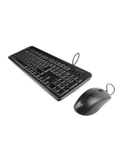 KIT DE TECLADO Y MOUSE VORAGO KM-107 ALAMBRICO USB NEGRO (ESPANOL) - Image 4