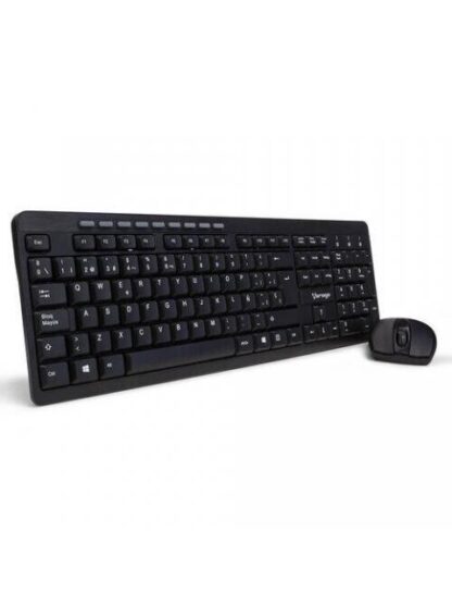 KIT DE TECLADO Y MOUSE VORAGO KM-304 INALAMBRICO USB NEGRO (ESPANOL) - Image 4