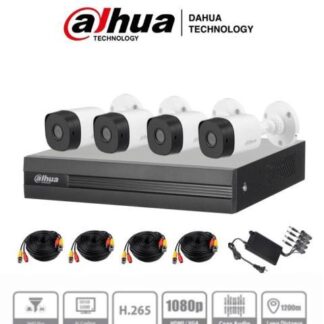 KIT DE VIDEOVIGILANCIA DAHUA TECHNOLOGY DHKIT-XVR1B04I-4B1A21N0360B 4 1920 X 1080 PIXELES