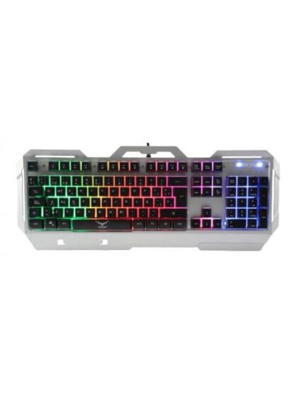 KIT GAMER DE TECLADO Y MOUSE NACEB NA-0911 ALAMBRICO USB GRIS (ESPANOL)