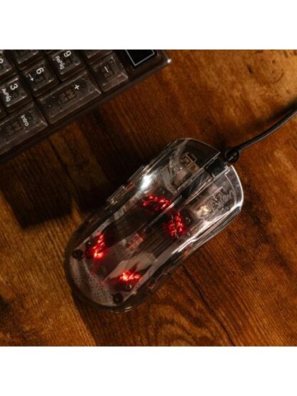 KIT GAMER DE TECLADO Y MOUSE PERFECT CHOICE HELUMO ALAMBRICO USB TRANSPARENTE ESPANOL - Image 6