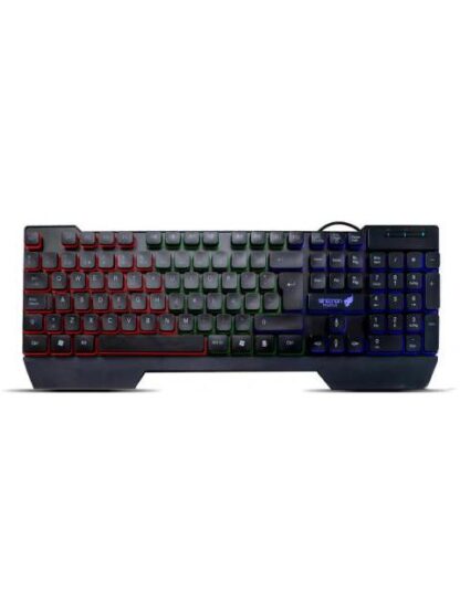 KIT GAMING 4 EN 1 NGCPEGASUS AUDIFONOS LED TECLADO 104 BOTONES MOUSE 3 BOTONES 1000DPI MOUSEPAD AZUL - Image 2