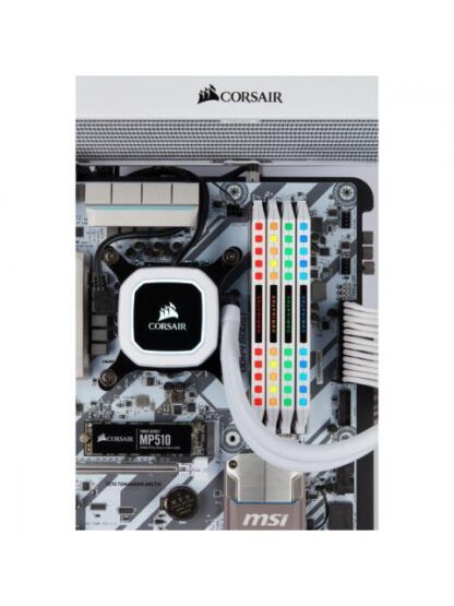 KIT MEMORIA RAM CORSAIR DOMINATOR PLATINUM RGB DDR4 4000MHZ 32GB (4 X 8GB) CL19 XMP BLANCO - Image 3