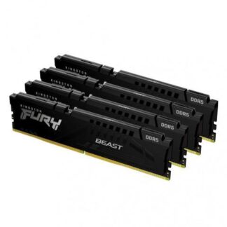 KIT MEMORIA RAM KINGSTON FURY BEAST DDR5 5200MHZ 128GB - 4 X 32GB CL40 XMP