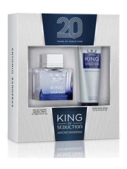 KIT PARA DESPUES DEL AFEITADO KING OF SEDUCTION DE ANTONIO BANDERAS 100 ML O MAS