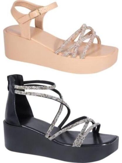 KIT SANDALIAS CON BRILLOS MULTICOLOR VI LINE FASHION - Image 2