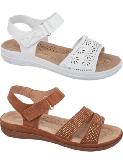 KIT SANDALIAS PLANA CONFORT MULTICOLOR SHOSH - Image 2