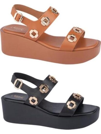 KIT SANDALIAS PLATAFORMA MULTICOLOR VI LINE FASHION - Image 2