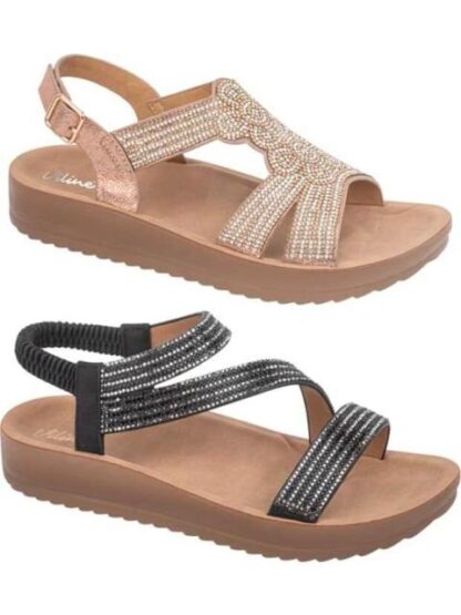 KIT SANDALIAS PLANAS MULTICOLOR VI LINE - Image 2