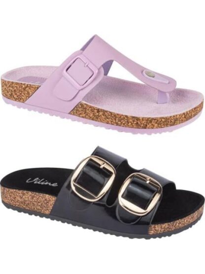 KIT SANDALIAS PLANAS MULTICOLOR VI LINE - Image 2