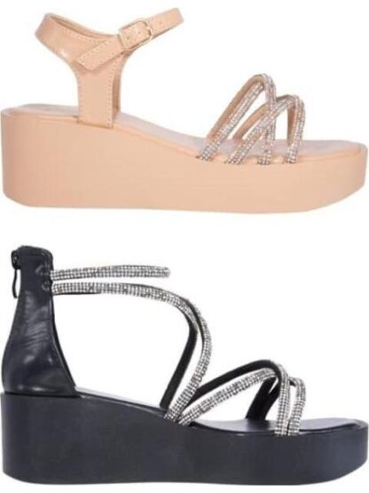 KIT SANDALIAS CON BRILLOS MULTICOLOR VI LINE FASHION
