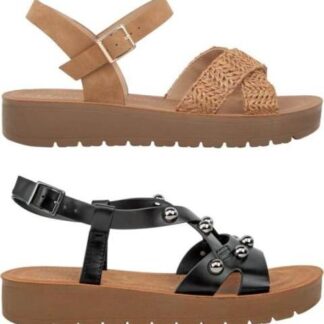 KIT SANDALIAS PLANAS MULTICOLOR VI LINE