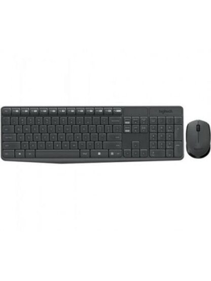 KIT DE TECLADO Y MOUSE LOGITECH MK235 INALAMBRICO USB NEGRO (ESPANOL) - Image 3