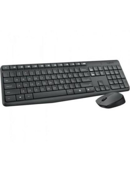 KIT DE TECLADO Y MOUSE LOGITECH MK235 INALAMBRICO USB NEGRO (ESPANOL) - Image 4