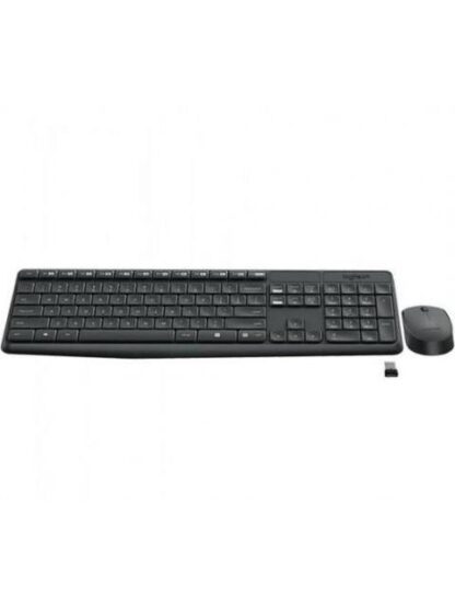 KIT DE TECLADO Y MOUSE LOGITECH MK235 INALAMBRICO USB NEGRO (ESPANOL) - Image 6