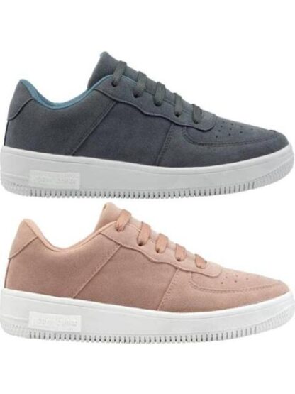 KIT TENIS GAMUZA BICOLOR URBAN SHOES