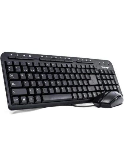 KIT VORAGO KM-105 TECLADO Y MOUSE ALAMBRICO MULTIMEDIA USB - Image 3