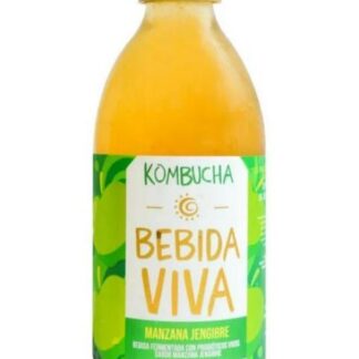 KOMBUCHA MANZANA JENGIBRE 377 ML BEBIDA VIVA