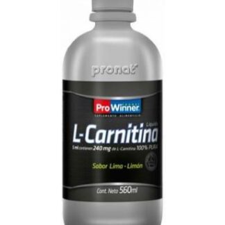 L CARNITINA LIQUIDA SABOR LIMON 560 ML PROWINNER
