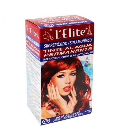 L ELITE DAMA # 777 ROJO ARDIENTE 10GR. KENT COSMETICS