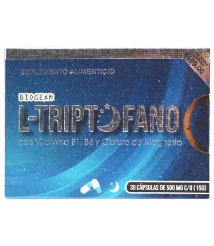L TRIPTOFANO 30 CAP BIOGEAR