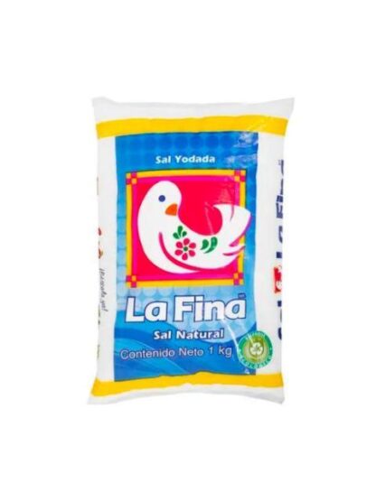 LA FINA SAL DE MESA AMARILLA 1 KG