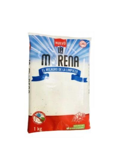 LA MORENA DETERGENTE MULT 1 KG