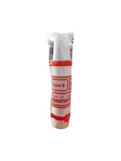 LA RESISTENTE VASO NO. 8 PLASTICO