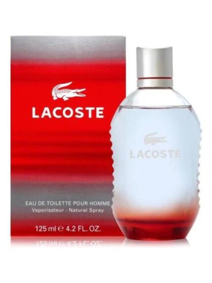 LACOSTE RED 125ML EDT SPRAY - Image 8