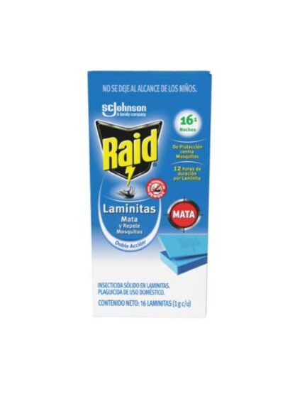LAMINAS RAID MATS 16 PIEZAS