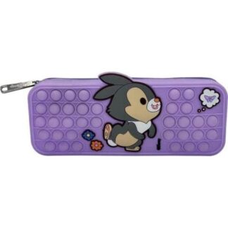 LAPICERA POP IT DE SILICON LILA BAMBI