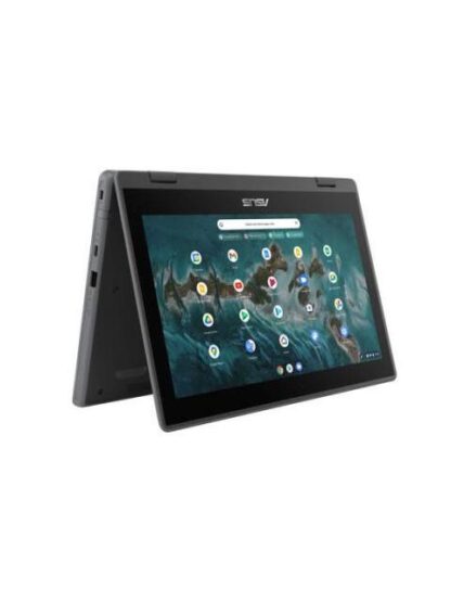 LAPTOP ASUS CHROMEBOOK FLIP CR1 11.6 1366X768 HD TACTIL INTEL CELERON N4500 8GB 64GB EMMC CHROMEOS ESPANOL - Image 2