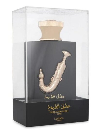 LATAFFA ISHQ AL SHUYUKH GOLD UNISEX 100ML EDP - Image 4