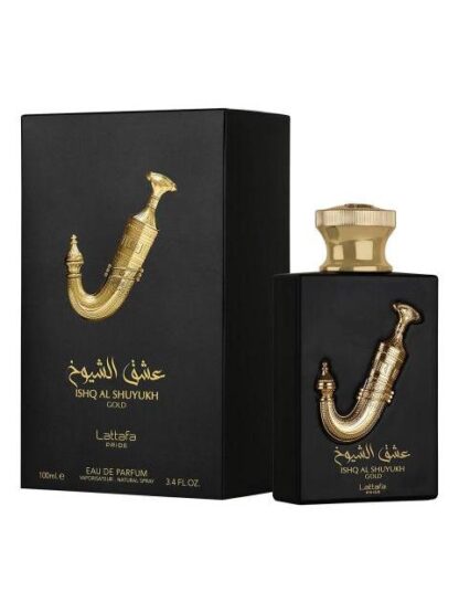LATAFFA ISHQ AL SHUYUKH GOLD UNISEX 100ML EDP - Image 5
