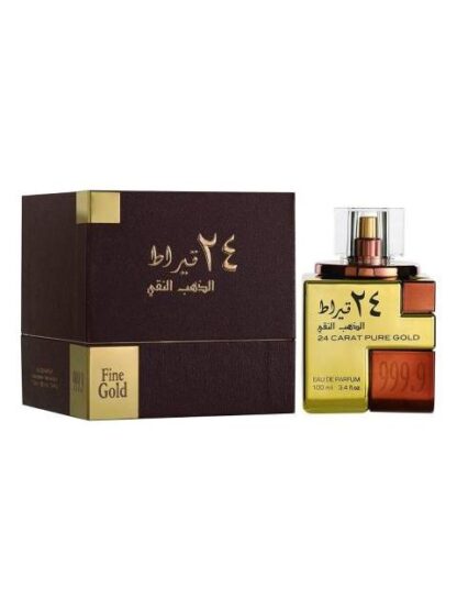 LATTAFA 24 CARAT PURE GOLD ( UNISEX ) 100ML EDP - Image 3