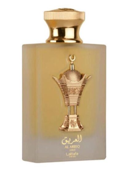 LATTAFA AL AREEQ GOLD 100ML EDP SPRAY - UNISEX - Image 2