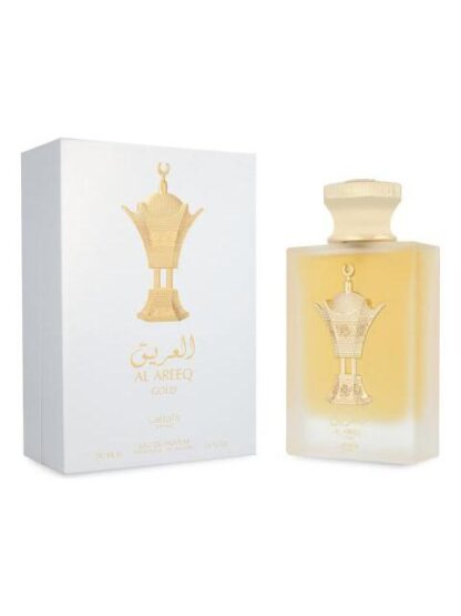 LATTAFA AL AREEQ GOLD 100ML EDP SPRAY - UNISEX - Image 3