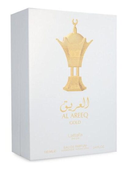 LATTAFA AL AREEQ GOLD 100ML EDP SPRAY - UNISEX - Image 5