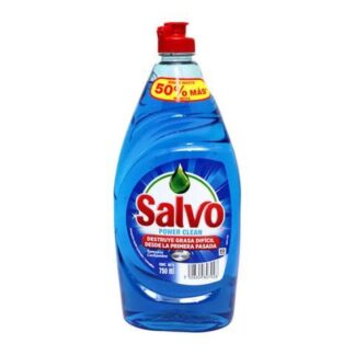 LAVATRASTES SALVO LIQUIDO POWER CLEAN 750 ML