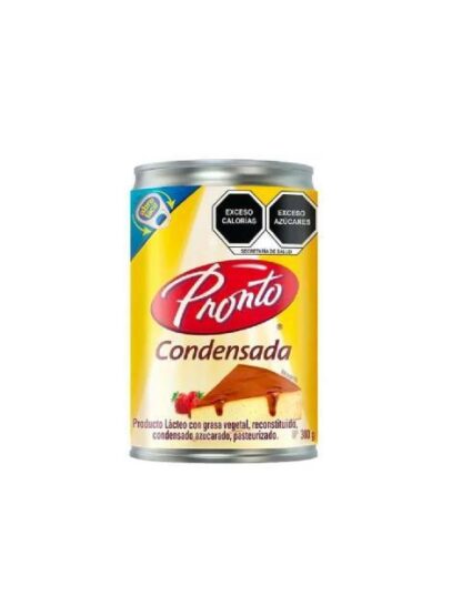 LECHE CONDENSADA PRONTO LATA 380 GR