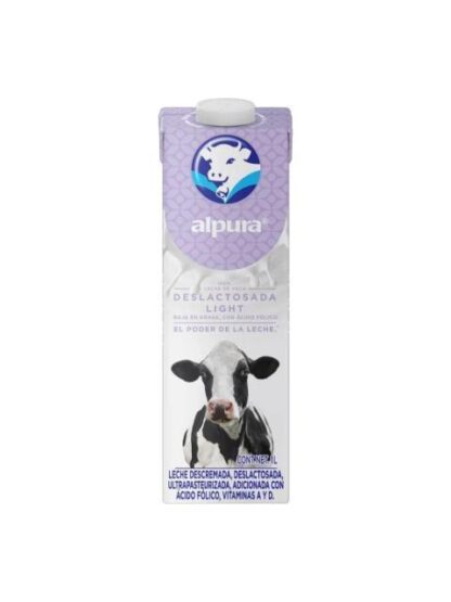 LECHE DESLACTOSADA LIGHT ALPURA 1 LITRO