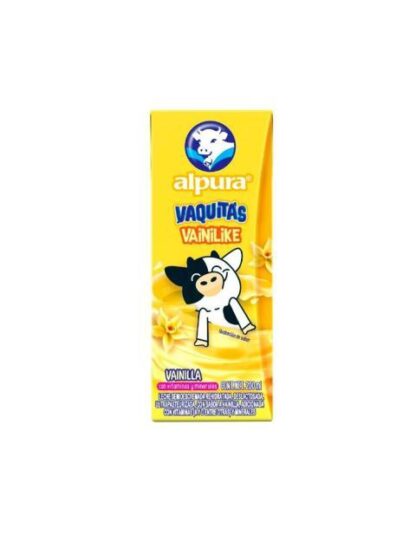 LECHE SABORIZADA ALPURA SABOR VAINILLA 200 ML