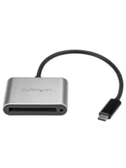 LECTOR DE MEMORIAS FLASH STARTECH CFASTRWU3C EXTERNO USB-C PLATA - Image 2
