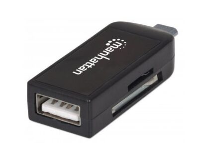 MANHATTAN ADAPTADOR MICRO USB CON LECTOR DE TARJETAS OTG IMPORT LINK 24 EN 1 USB 2.0 - Image 4