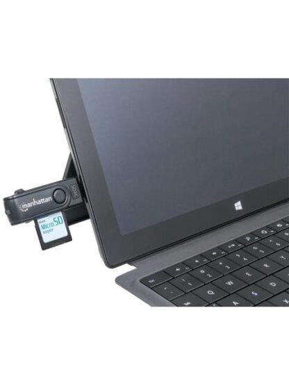 MANHATTAN LECTOR DE MEMORIA USB 3.0 5000 MBIT-S NEGRO - Image 8