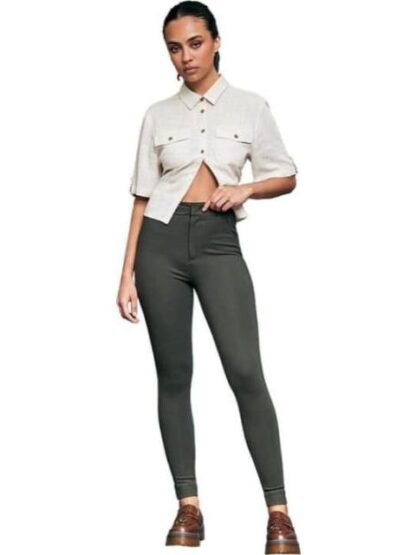 LEGGINGS CASUAL CINTURA ALTA VERDE OLIVO HOLLY LAND