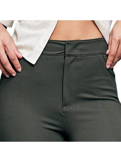 LEGGINGS CASUAL CINTURA ALTA VERDE OLIVO HOLLY LAND - Image 6