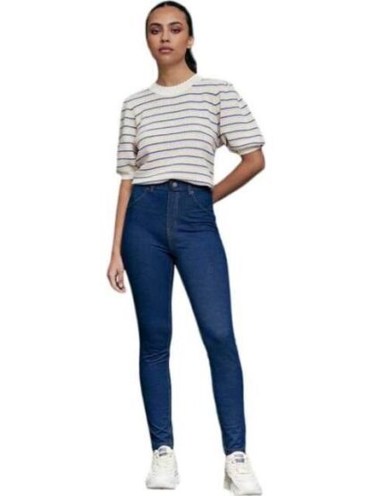 LEGGINGS CINTURA ALTA AZUL INDIGO HOLLY LAND